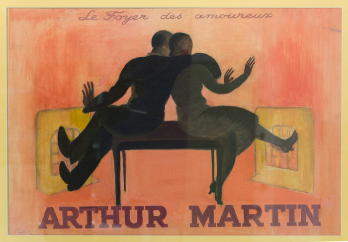 Esquisse publicitaire : Arthur Martin