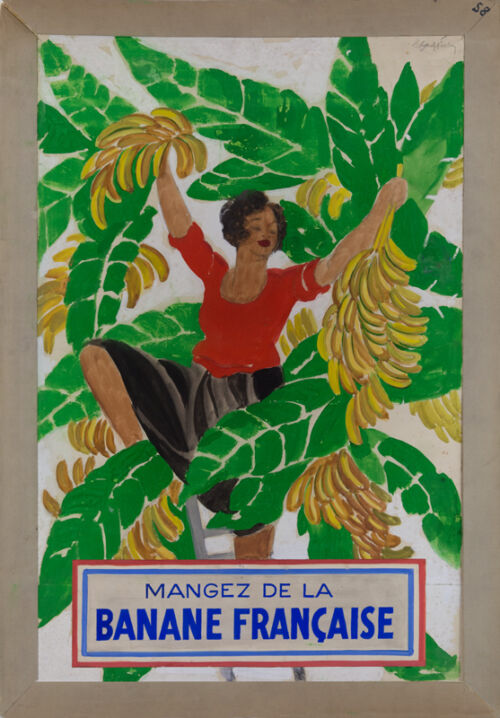 Esquisse publicitaire : Banane Française