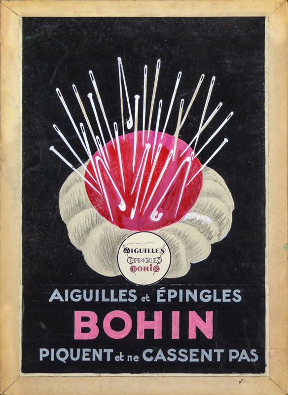 Esquisse publicitaire : Bohin