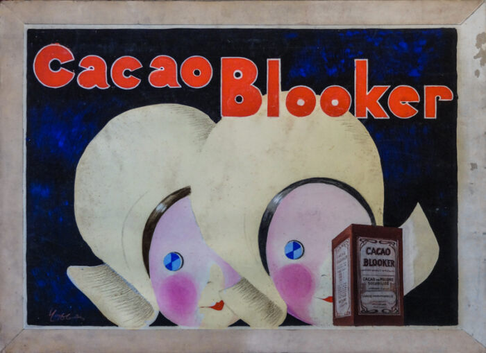 Esquisse publicitaire : Cacao Blooker