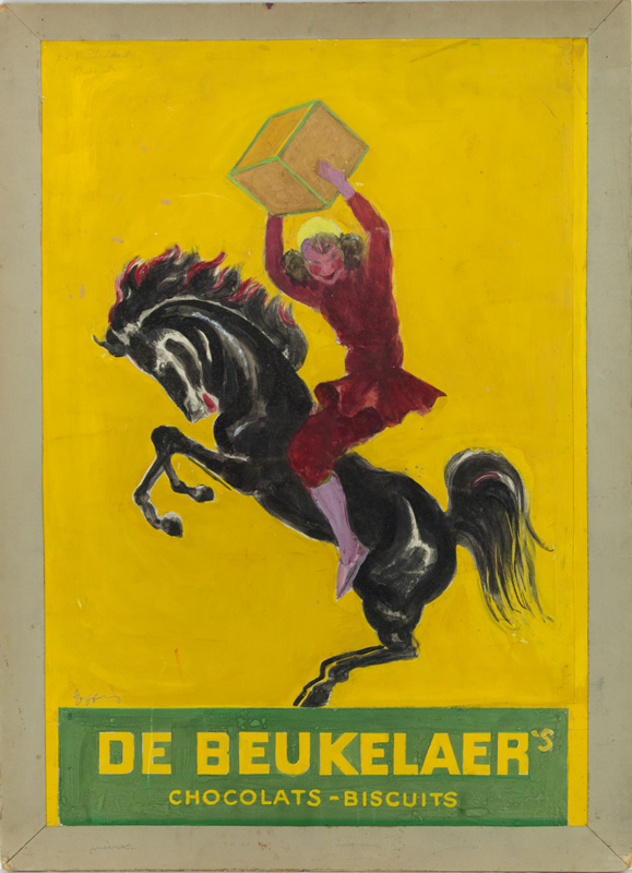 Esquisse publicitaire : De Beukelaer