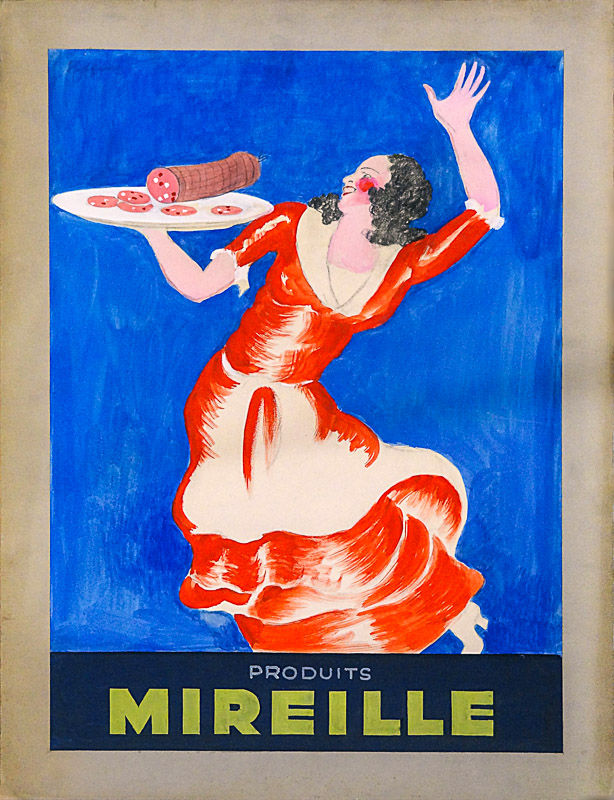 Esquisse publicitaire : Mireille