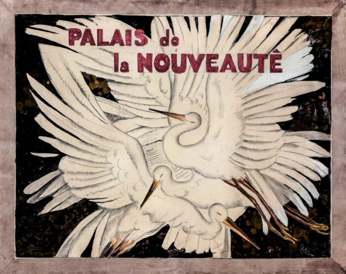 Esquisse publicitaire : Palais de la Nouveauté