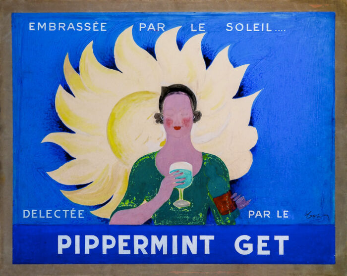 Esquisse publicitaire : Pippermint Get