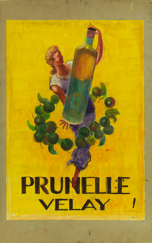 Esquisse publicitaire : Prunelle du Velay