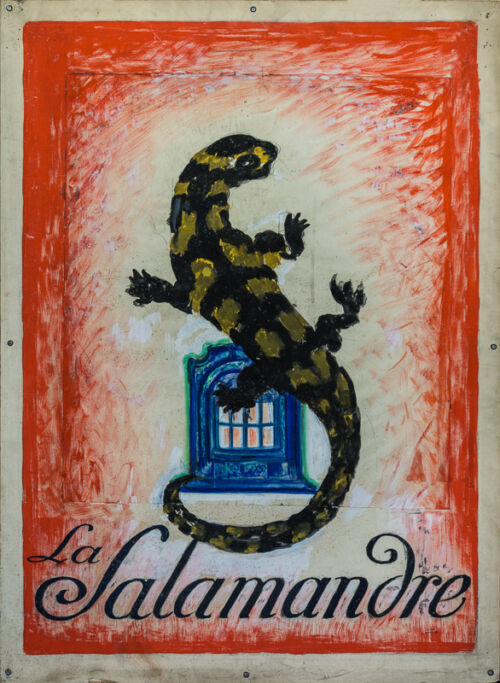Esquisse publicitaire : Salamandre (La)