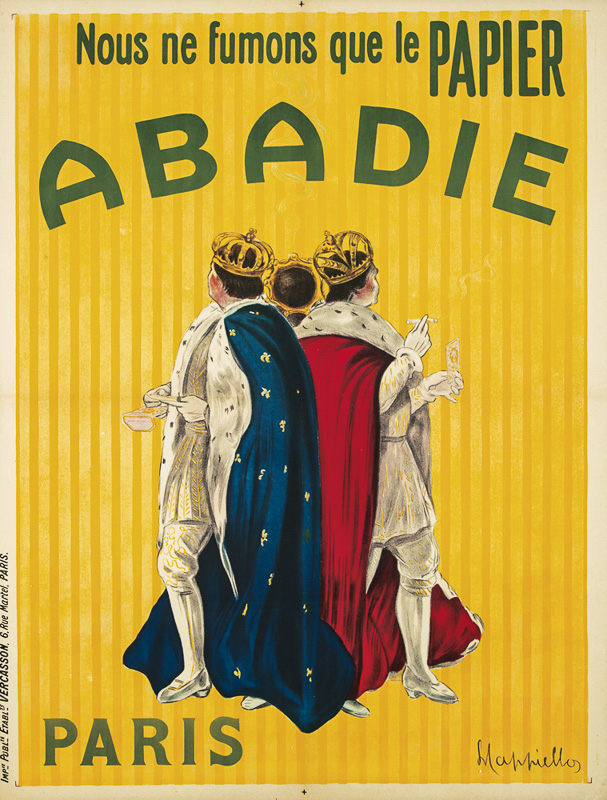 Lithographie publicitaire : Abadie