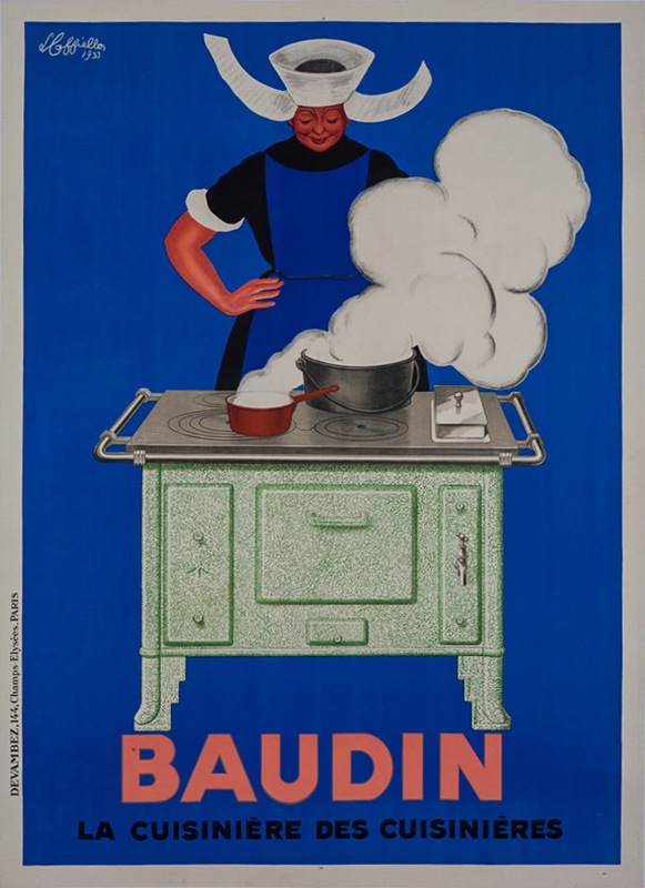 Lithographie publicitaire : Baudin