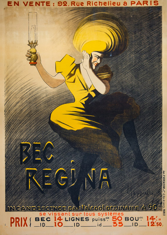 Lithographie publicitaire : Bec Regina