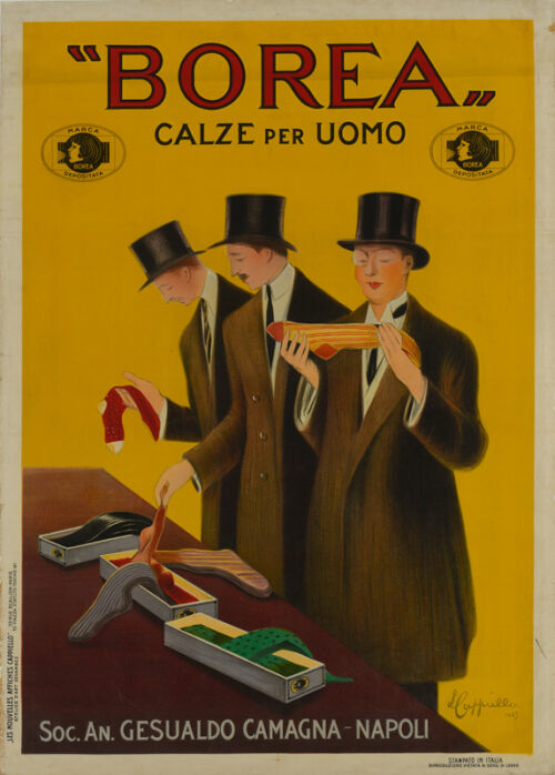 Lithographie publicitaire : Borea