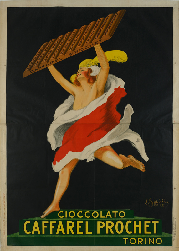 Lithographie publicitaire : Caffarel Prochet