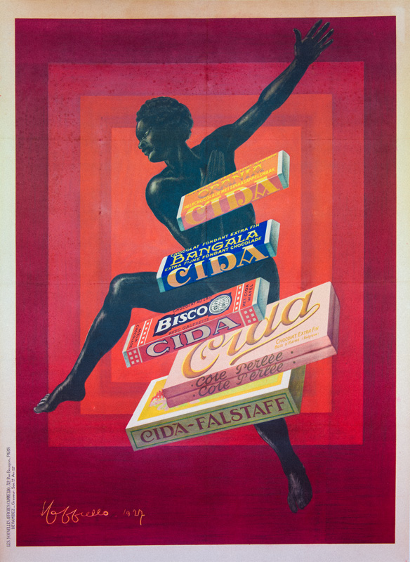 Lithographie publicitaire : Chocolat Cida