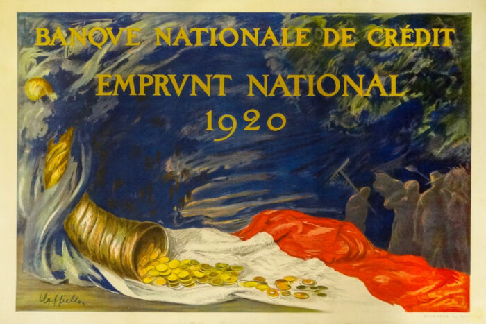 Lithographie publicitaire : Emprunt National