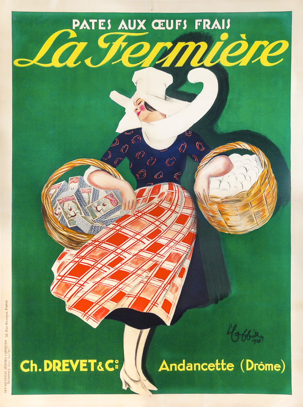 Lithographie publicitaire : Fermière (La)