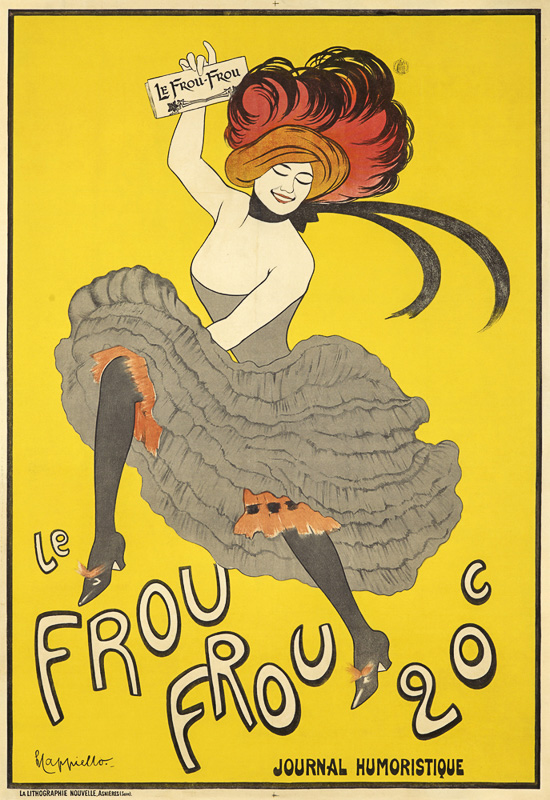 Lithographie publicitaire : Frou-Frou (Le)