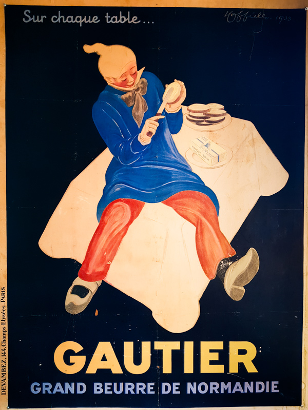 Lithographie publicitaire : Gautier