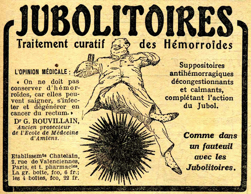 Lithographie publicitaire : Jubolitoires