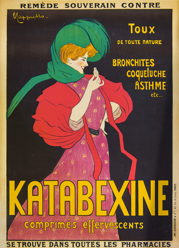 Lithographie publicitaire : Katabexine