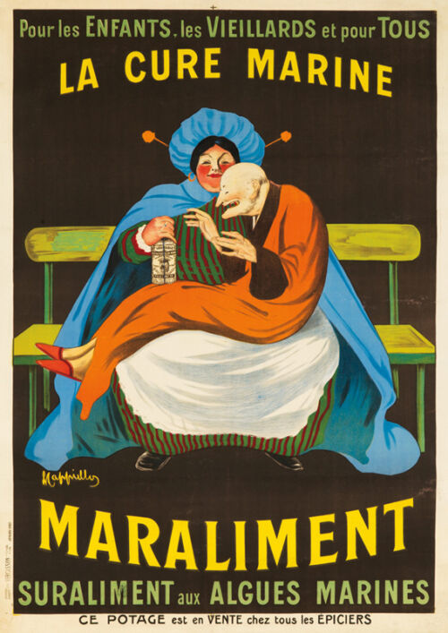 Lithographie publicitaire : Maraliment