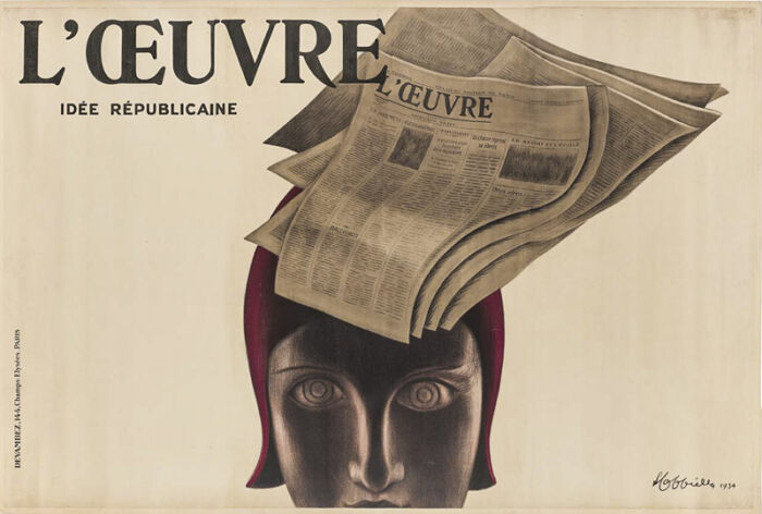 Lithographie publicitaire : Œuvre (L')