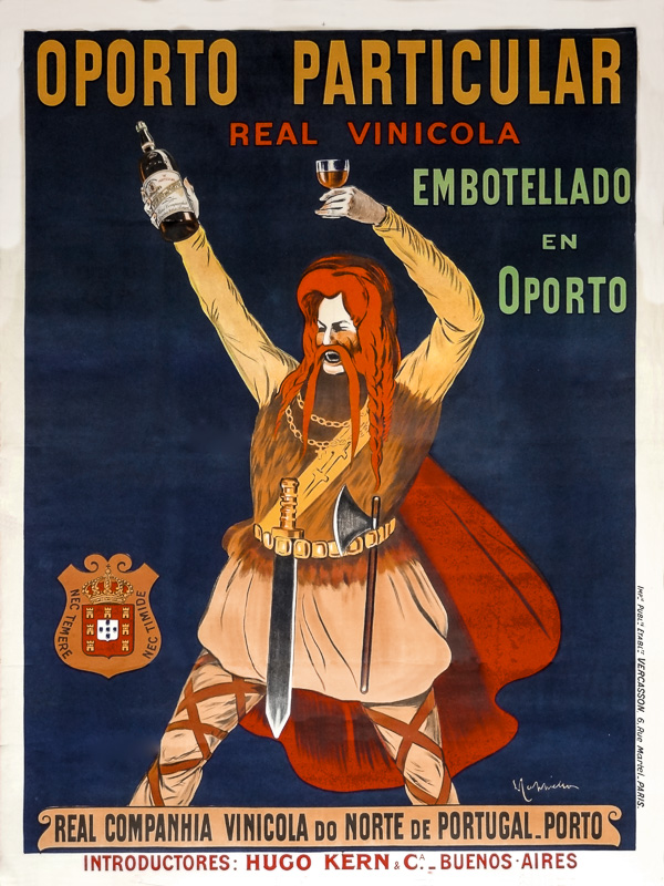 Lithographie publicitaire : Oporto Particular