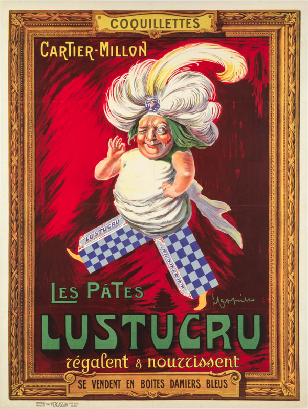 Lithographie publicitaire : Pâtes Lustucru