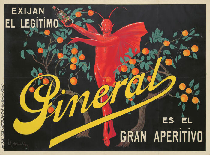 Lithographie publicitaire : Pineral