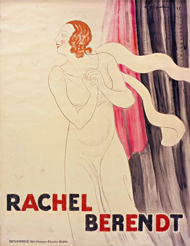 Lithographie publicitaire : Rachel Berendt