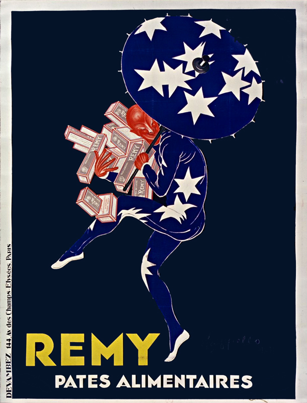 Lithographie publicitaire : Remy / Pâtes Alimentaires