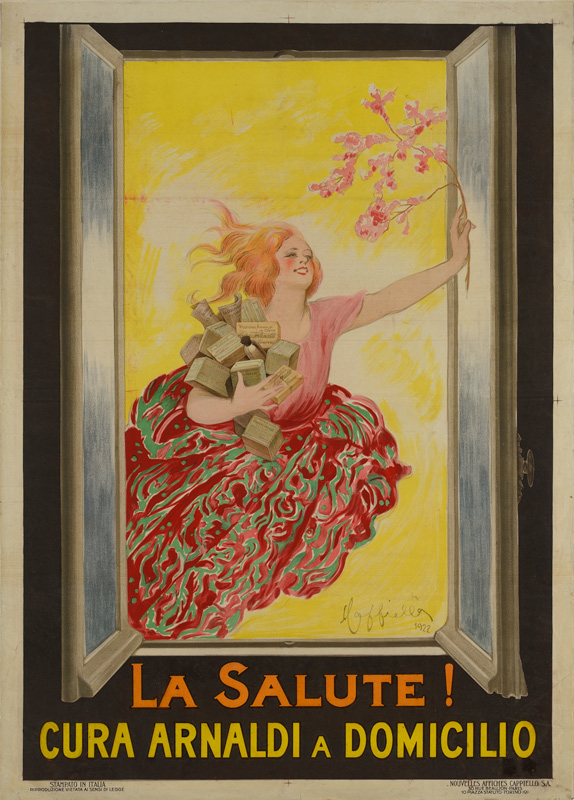 Lithographie publicitaire : Salute ! (La)