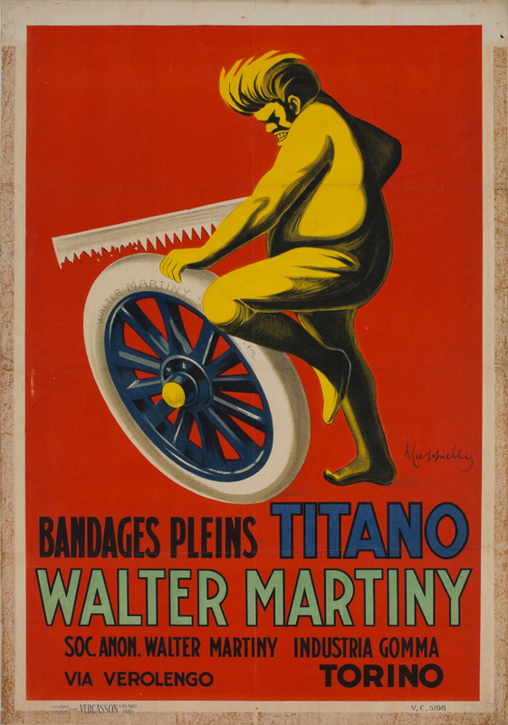 Lithographie publicitaire : Titano