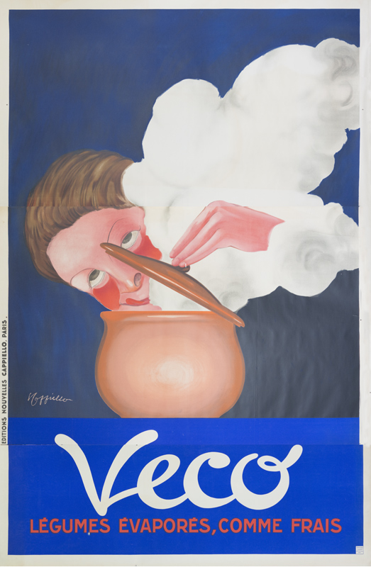 Lithographie publicitaire : Veco