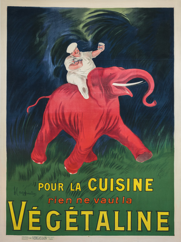 Lithographie publicitaire : Végétaline