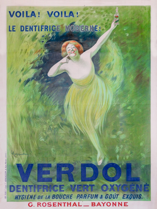 Lithographie publicitaire : Verdol