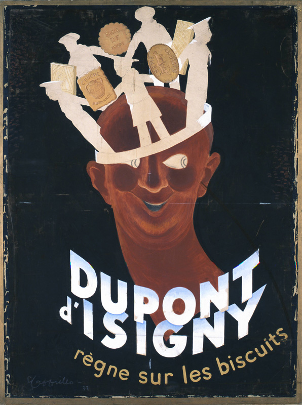 Maquette publicitaire : Dupont d'Isigny