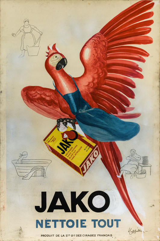 Maquette publicitaire : Jako