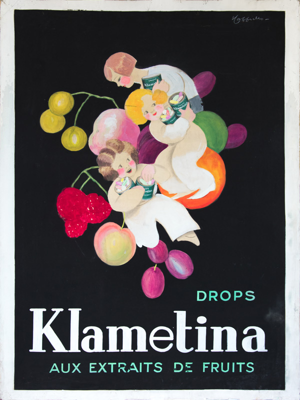 Maquette publicitaire : Klametina