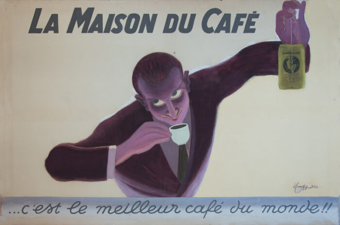 Maquette publicitaire : Maison du Café (la)