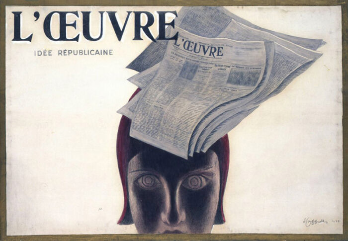 Maquette publicitaire : Œuvre (L')