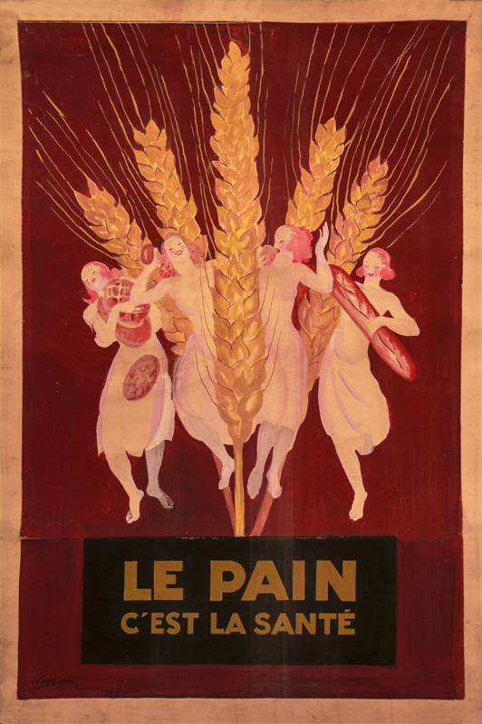 Maquette publicitaire : Pain c'est la Santé (Le)