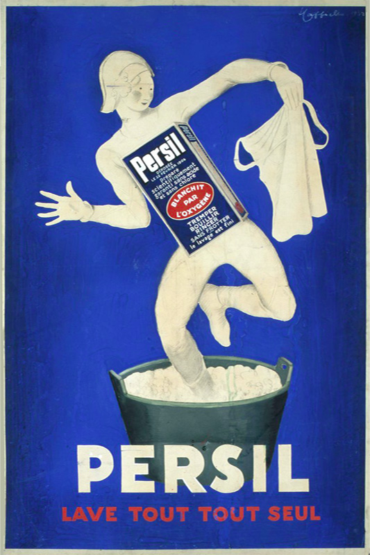 Maquette publicitaire : Persil