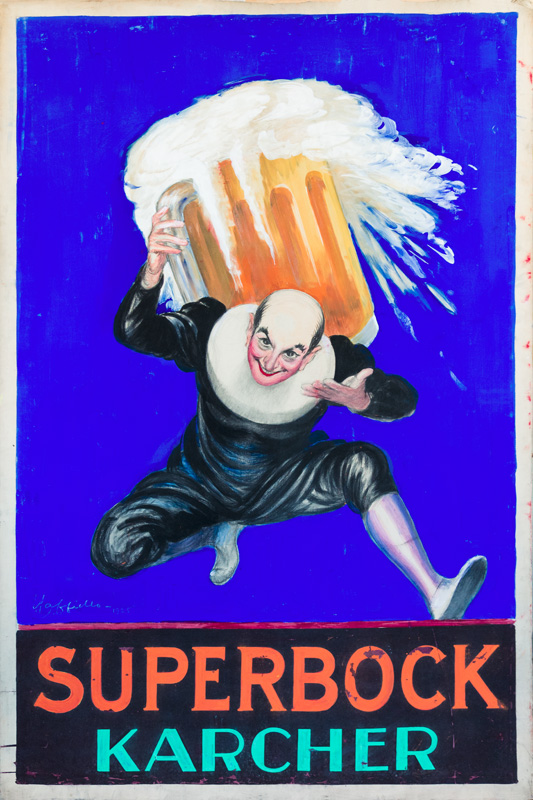 Maquette publicitaire : Superbock Karcher