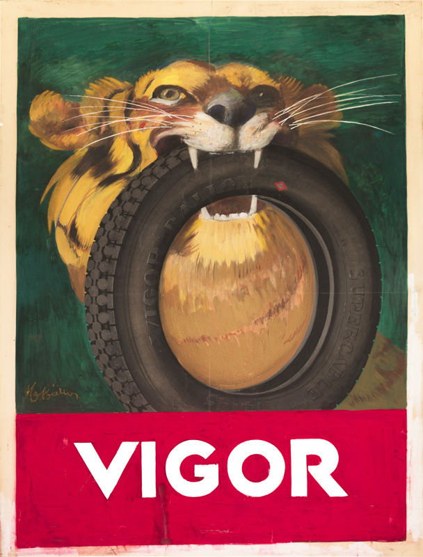 Maquette publicitaire : Vigor