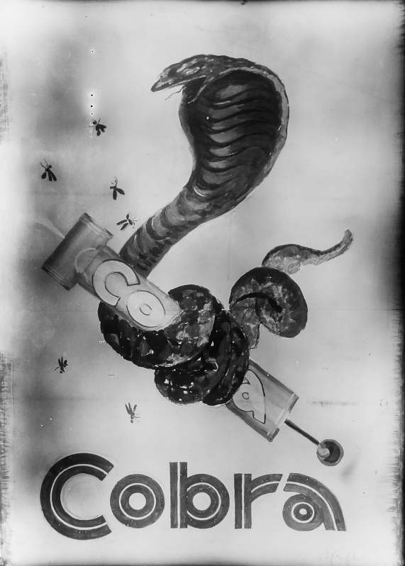 Photo d'esquisse publicitaire : Cobra